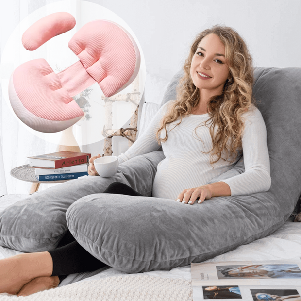 Premium Velvet U-Shaped Pregnancy / Full Body Pillow